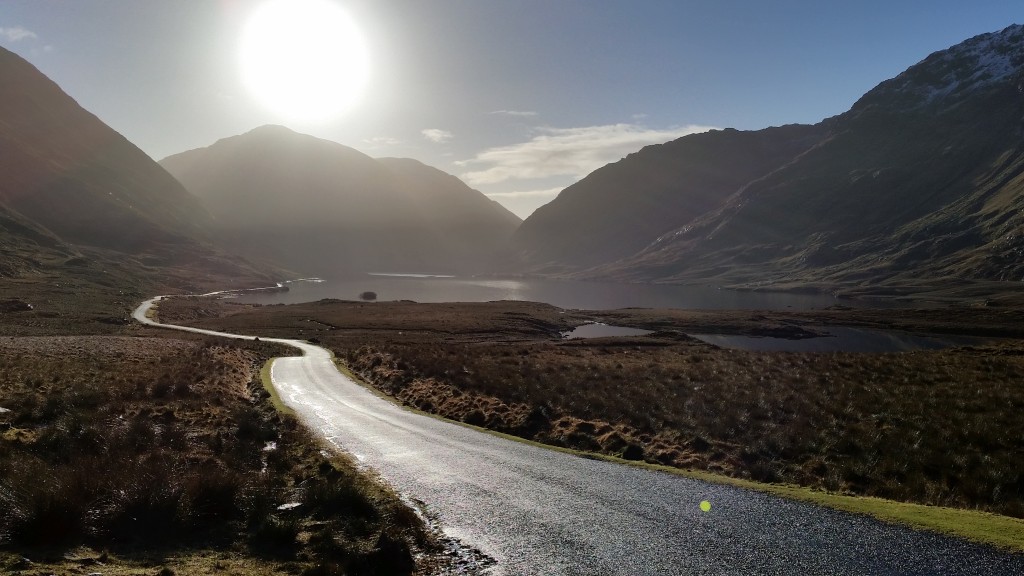 Winter Sun at Doolough