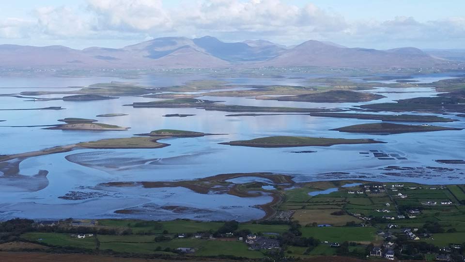 Westport Bay from the Reek